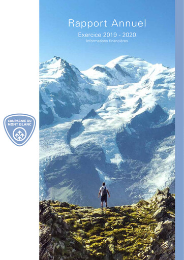 Thumbnail Compagnie Du Mont-Blanc Annual Report 2019-2020