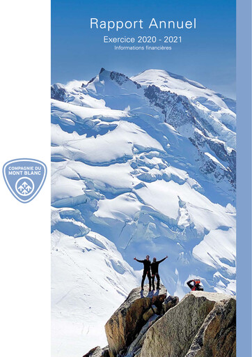 Thumbnail Compagnie Du Mont-Blanc Annual Report 2020-2021