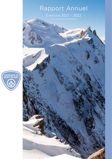 Thumbnail Compagnie Du Mont-Blanc Annual Report 2021-2022
