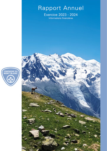 Thumbnail Compagnie Du Mont-Blanc Annual Report 2023-2024