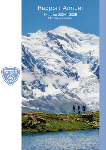 Thumbnail Compagnie Du Mont-Blanc Annual Report 2024-2025