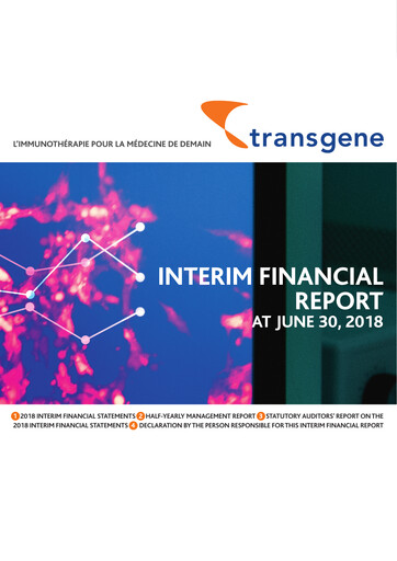 Vorschaubild Transgene SA Finanzmitteilung 2018-h1