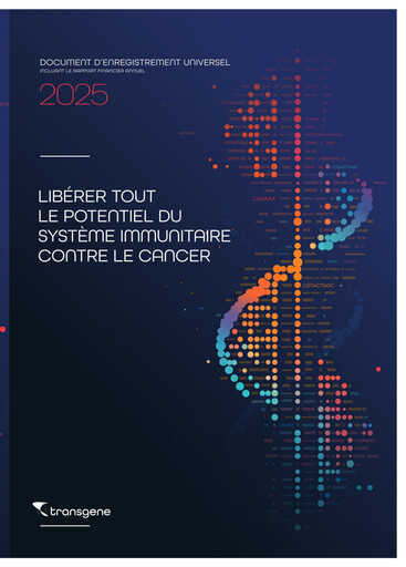 Miniature Transgene SA Document d'enregistrement universel 2025
