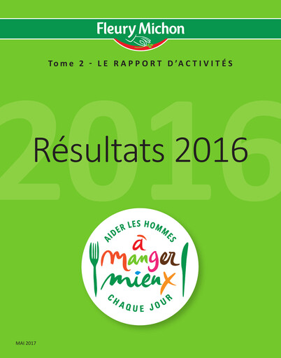Vorschaubild Fleury Michon Jahresbericht 2016