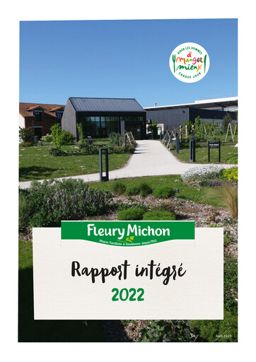 Miniature Fleury Michon Rapport ESG 2022