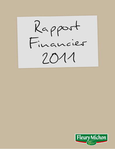 Miniature Fleury Michon Rapport financier 2011