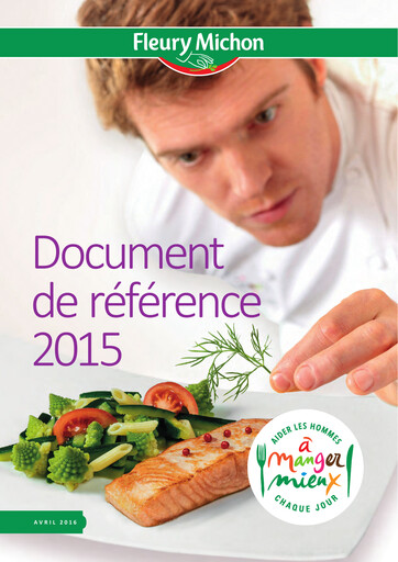 Vorschaubild Fleury Michon Universelles Registrierungsdokument 2015