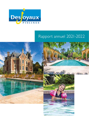 Thumbnail Piscines Desjoyaux Annual Report 2021-2022
