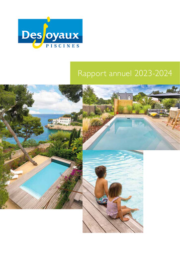 Thumbnail Piscines Desjoyaux Annual Report 2023-2024