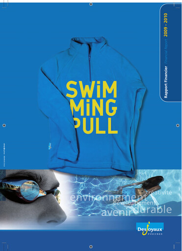 Thumbnail Piscines Desjoyaux Financial Report 2007-2008