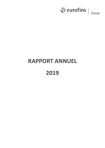 Thumbnail Eurofins-Cerep Annual Report 2019