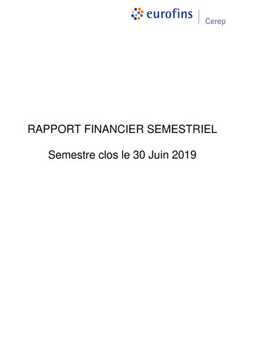 Thumbnail Eurofins-Cerep Half-year Report 2019-h1