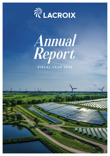 Thumbnail LACROIX Group SA Annual Report 2025