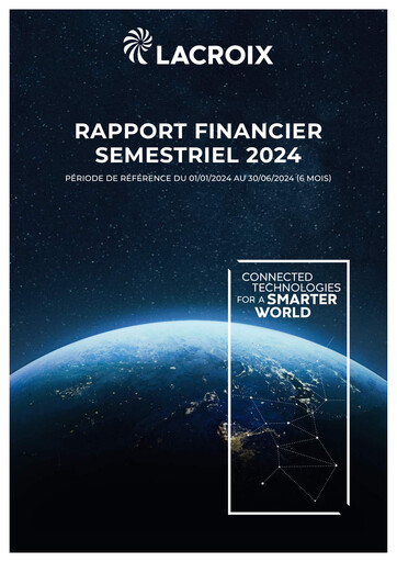 Thumbnail LACROIX Group SA Half-year Report 2024-h1