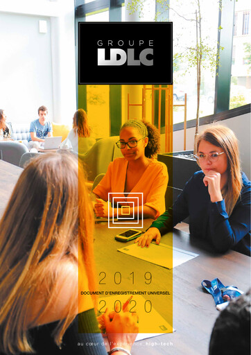 Miniature Groupe LDLC Document d'enregistrement universel 2019-2020