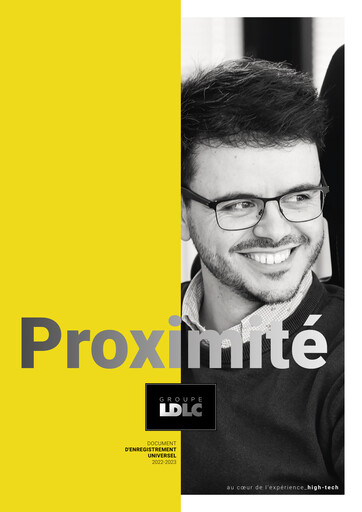 Miniature Groupe LDLC Document d'enregistrement universel 2022-2023