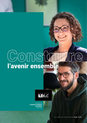 Miniature Groupe LDLC Document d'enregistrement universel 2023-2024