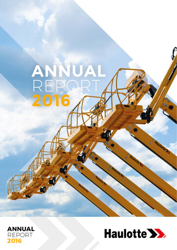Thumbnail Haulotte Group Annual Report 2016