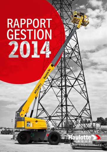 Thumbnail Haulotte Group Financial Report 2014