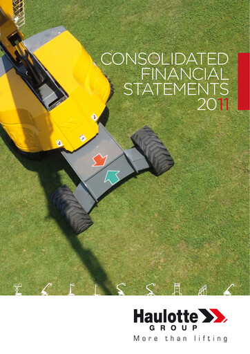Thumbnail Haulotte Group Financial Statement 2011