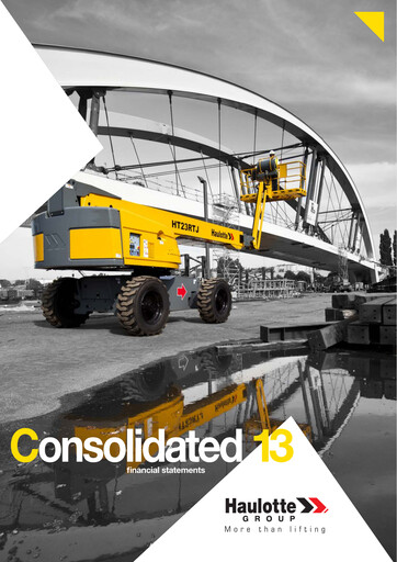 Thumbnail Haulotte Group Financial Statement 2013