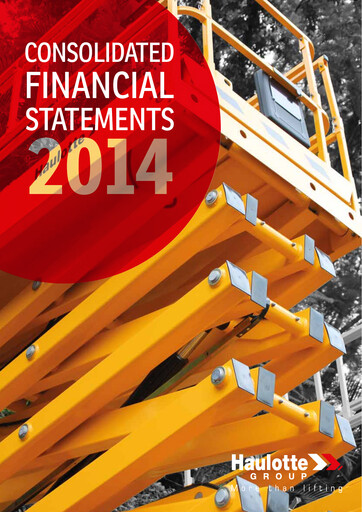 Thumbnail Haulotte Group Financial Statement 2014