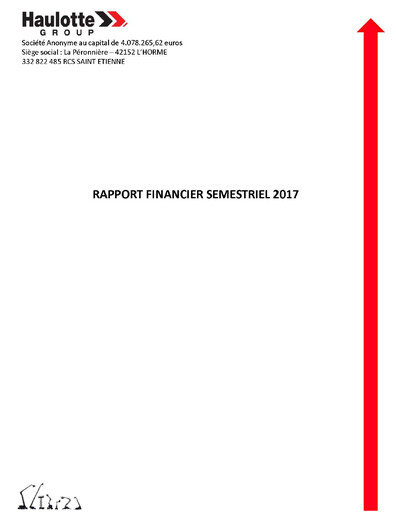 Thumbnail Haulotte Group Half-year Report 2017-h1