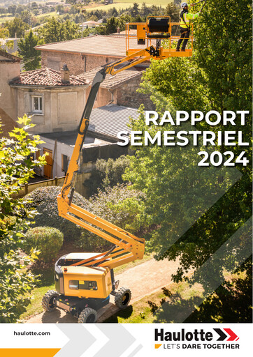 Thumbnail Haulotte Group Half-year Report 2024-h1