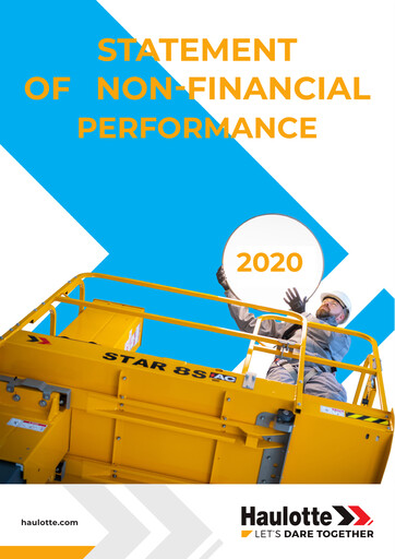 Thumbnail Haulotte Group Sustainability Report 2020