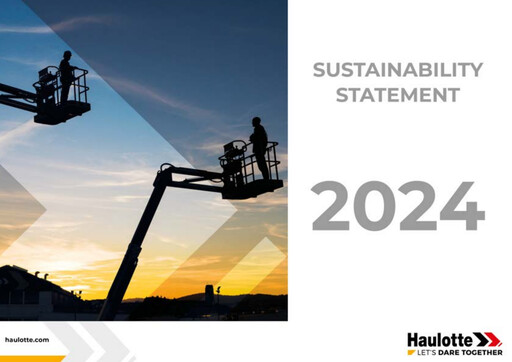 Thumbnail Haulotte Group Sustainability Report 2024