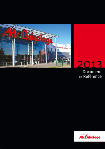 Thumbnail Mr.Bricolage Universal Registration Document 2013