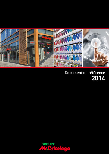 Thumbnail Mr.Bricolage Universal Registration Document 2014