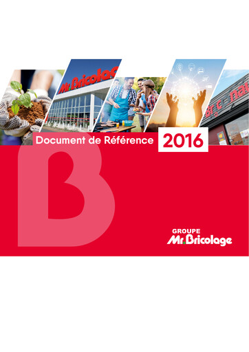 Thumbnail Mr.Bricolage Universal Registration Document 2016