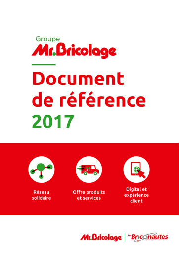 Thumbnail Mr.Bricolage Universal Registration Document 2017