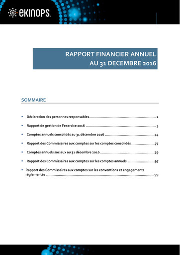 Vorschaubild Ekinops Finanzmitteilung 2016