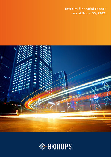 Vorschaubild Ekinops Halbjahresbericht 2022-h1