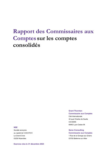 Thumbnail NSE SA Financial Statement 2023