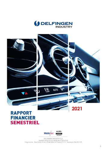 Thumbnail Delfingen Industry Half-year Report 2021-h1