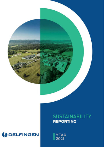 Thumbnail Delfingen Industry Sustainability Report 2021