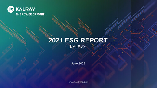 Thumbnail Kalray ESG Report 2021