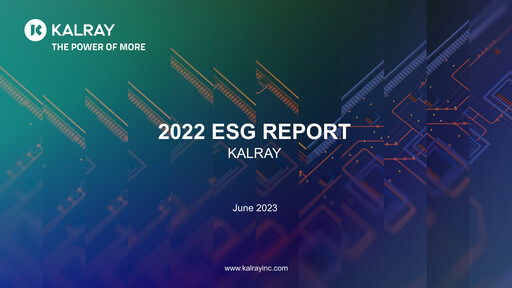 Thumbnail Kalray ESG Report 2022