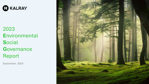 Thumbnail Kalray ESG Report 2023
