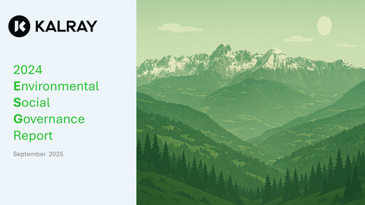 Thumbnail Kalray ESG Report 2024