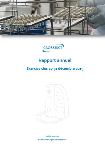 Thumbnail Crossject Annual Report 2019