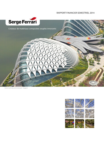 Thumbnail SergeFerrari Group Half-year Report 2014-h1
