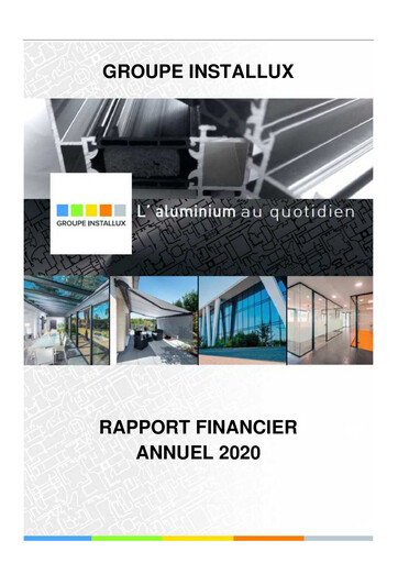 Thumbnail Installux S.A. Annual Report 2020