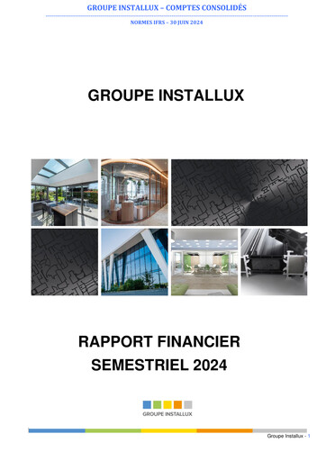 Thumbnail Installux S.A. Half-year Report 2024-h1