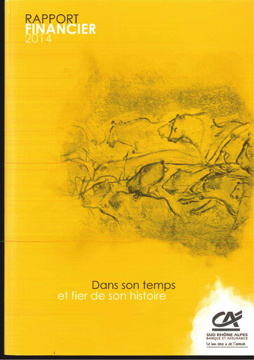 Miniature Caisse Régionale de Crédit Agricole Mutuel Sud Rhône Alpes Rapport financier 2014