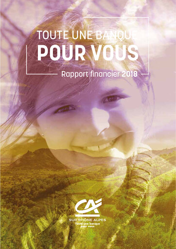 Miniature Caisse Régionale de Crédit Agricole Mutuel Sud Rhône Alpes Rapport financier 2018