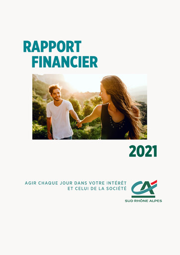 Miniature Caisse Régionale de Crédit Agricole Mutuel Sud Rhône Alpes Rapport financier 2021